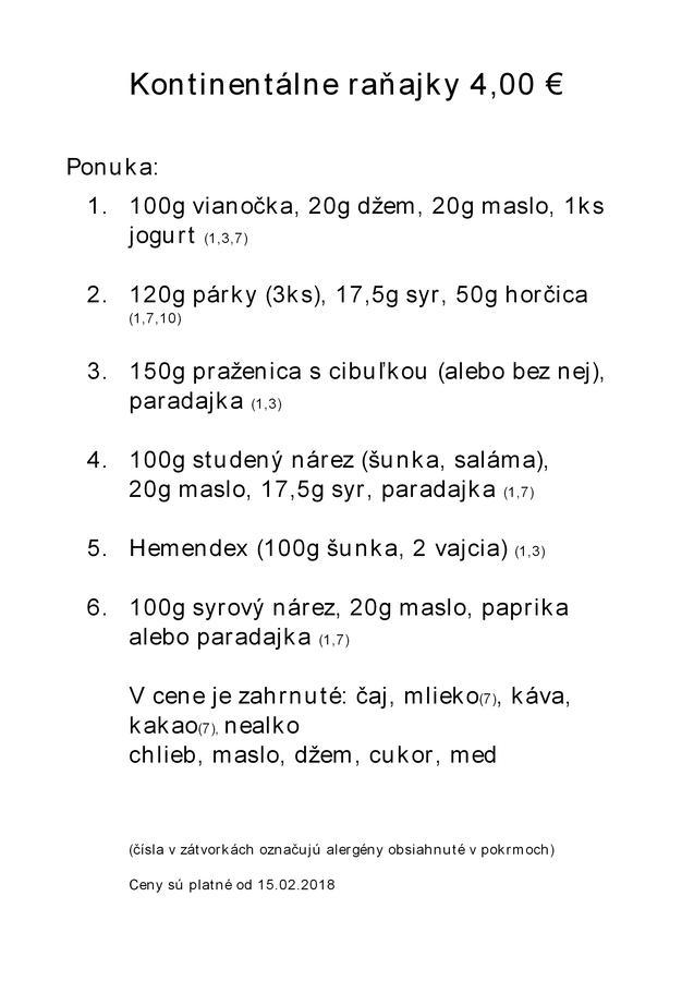 Penzion Lindava Budmerice Екстер'єр фото